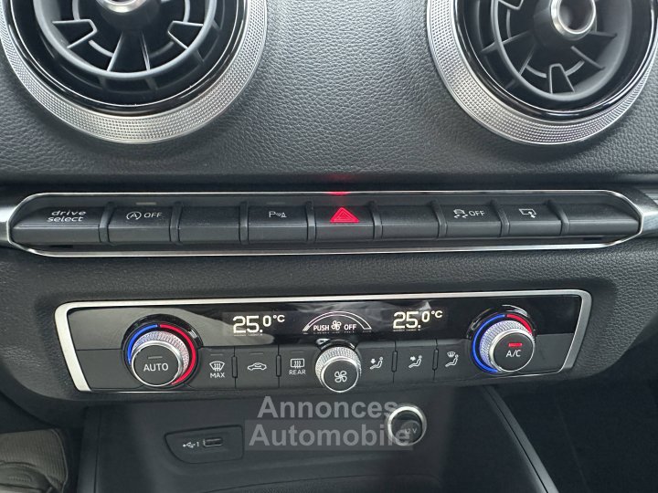 Audi A3 BERLINE Berline 20 TFSI 190 S tronic 7 Quattro Design Luxe - 13