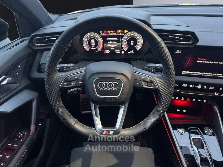 Audi A3 BERLINE Berline 35 TFSI Mild Hybrid 150 S tronic 7 S line - 15
