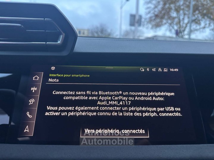 Audi A3 BERLINE Berline 35 TFSI Mild Hybrid 150 S tronic 7 S line - 18