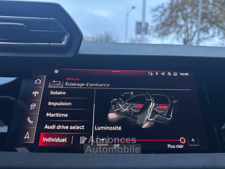 Audi A3 BERLINE Berline 35 TFSI Mild Hybrid 150 S tronic 7 S line - 21