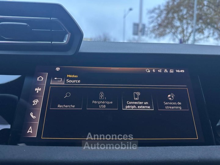 Audi A3 BERLINE Berline 35 TFSI Mild Hybrid 150 S tronic 7 S line - 22