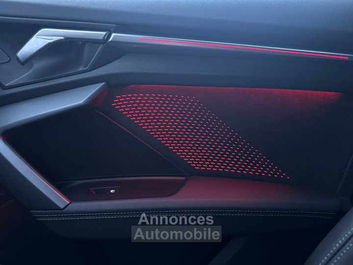 Audi A3 BERLINE Berline 35 TFSI Mild Hybrid 150 S tronic 7 S line - 33