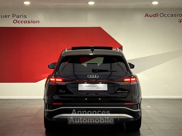 Audi Q4 E-Tron 40 204 ch 82 kWh S line - 4