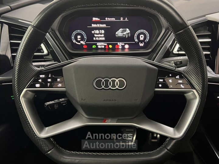 Audi Q4 E-Tron 40 204 ch 82 kWh S line - 24