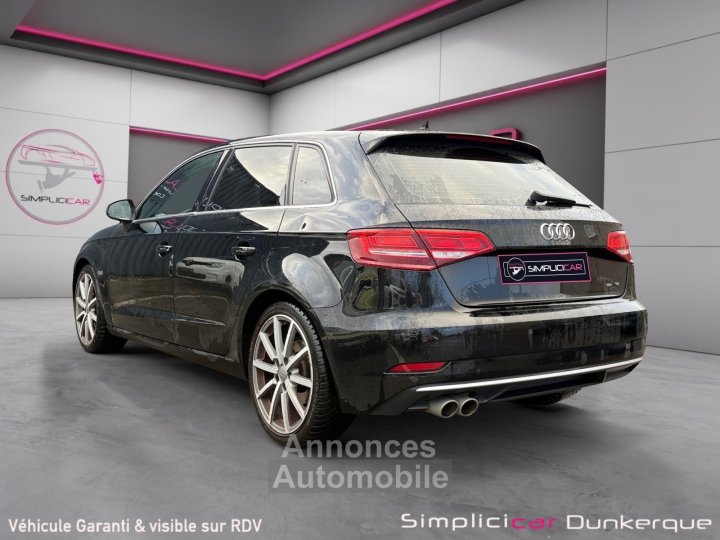 Audi A3 20 TDI 150 S-Tronic 7 Design Luxe Toit Ouvrant CarPlay Volant Méplat Garantie 12 Mois - 3