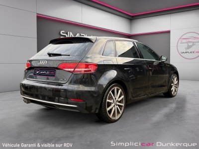 Audi A3 20 TDI 150 S-Tronic 7 Design Luxe Toit Ouvrant CarPlay Volant Méplat Garantie 12 Mois - 8