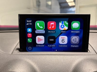 Audi A3 20 TDI 150 S-Tronic 7 Design Luxe Toit Ouvrant CarPlay Volant Méplat Garantie 12 Mois - 16