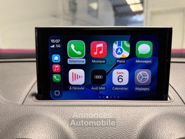 Audi A3 20 TDI 150 S-Tronic 7 Design Luxe Toit Ouvrant CarPlay Volant Méplat Garantie 12 Mois - 16