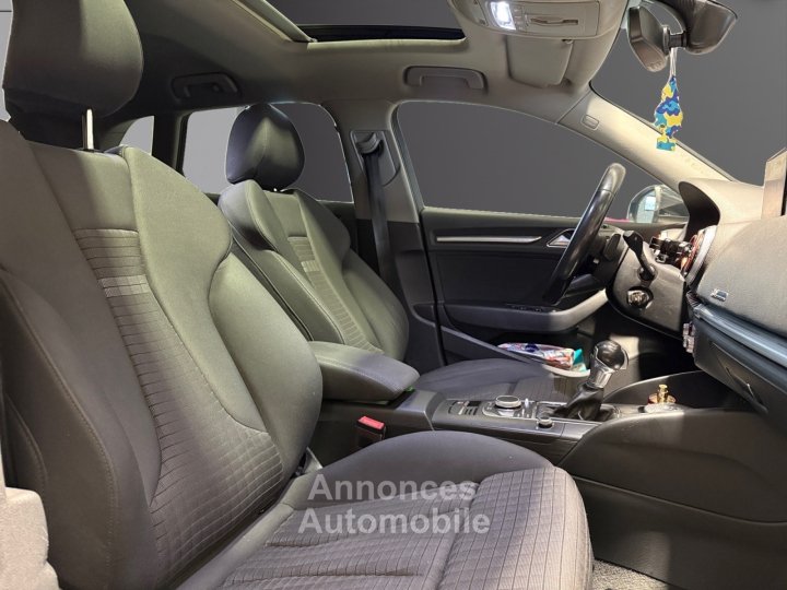 Audi A3 20 TDI 150 S-Tronic 7 Design Luxe Toit Ouvrant CarPlay Volant Méplat Garantie 12 Mois - 18