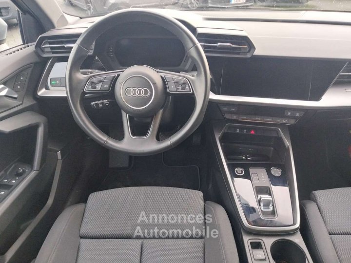 Audi A3 S tronic-AUTOMATIQUE-GPS-CARPLAY-CLIM-GARANTIE- - 12