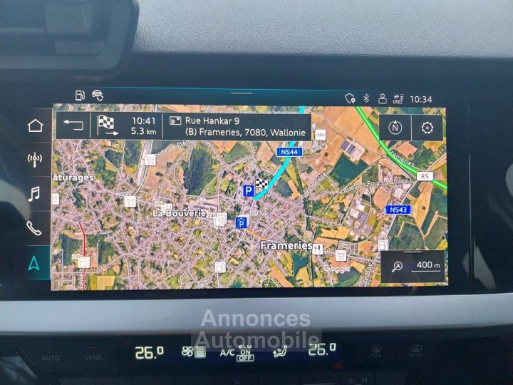 Audi A3 S tronic-AUTOMATIQUE-GPS-CARPLAY-CLIM-GARANTIE- - 15