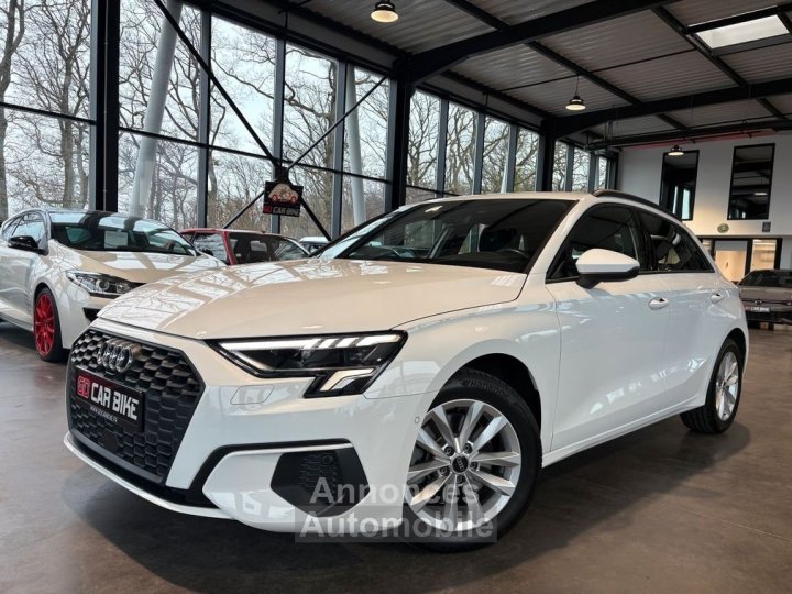 Audi A3 Sportback TDI 150CH S Tronic Garantie 6 ans Suivi feux Led Apple carplay GPS Sièges chauffants 419-mois - 1