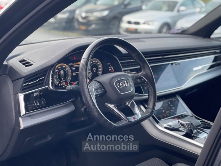 Audi Q7 55 tfsie v6 30l 381ch phev s-line quattro bva attelage carplay matrix led - 3