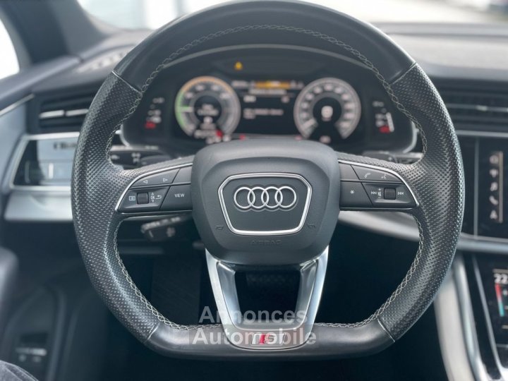 Audi Q7 55 tfsie v6 30l 381ch phev s-line quattro bva attelage carplay matrix led - 4