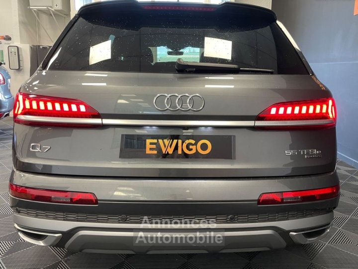 Audi Q7 55 tfsie v6 30l 381ch phev s-line quattro bva attelage carplay matrix led - 23