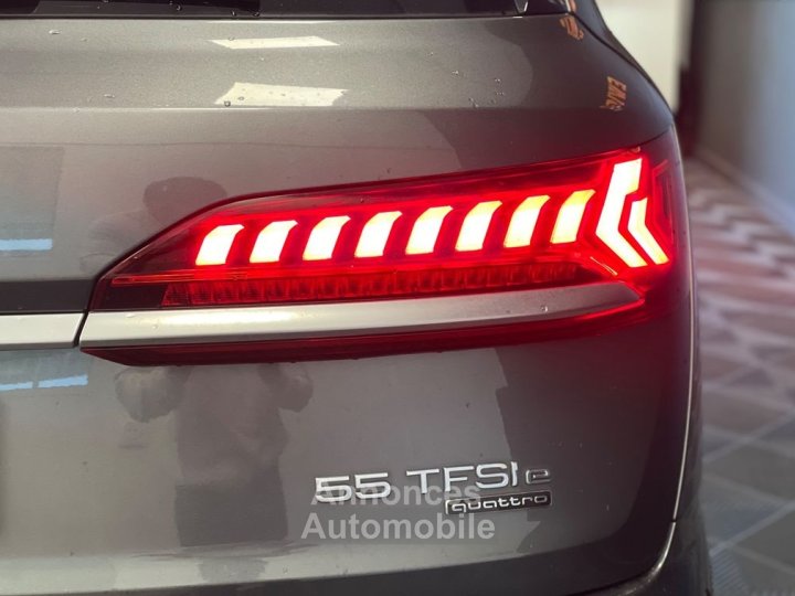 Audi Q7 55 tfsie v6 30l 381ch phev s-line quattro bva attelage carplay matrix led - 25