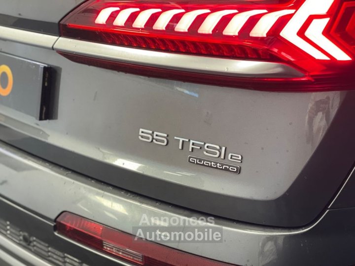 Audi Q7 55 tfsie v6 30l 381ch phev s-line quattro bva attelage carplay matrix led - 27