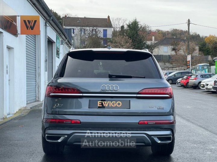 Audi Q7 55 tfsie v6 30l 381ch phev s-line quattro bva attelage carplay matrix led - 29