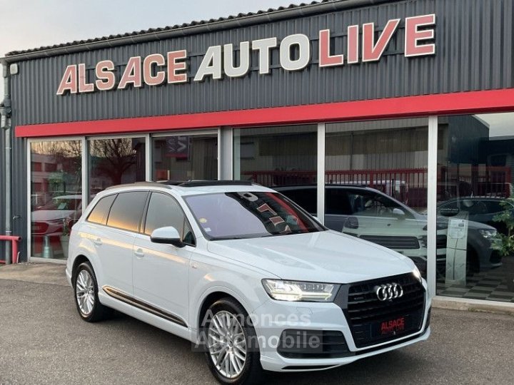 Audi Q7 30 V6 TDI 272CH CLEAN DIESEL S LINE QUATTRO TIPTRONIC 7 PLACES - 1