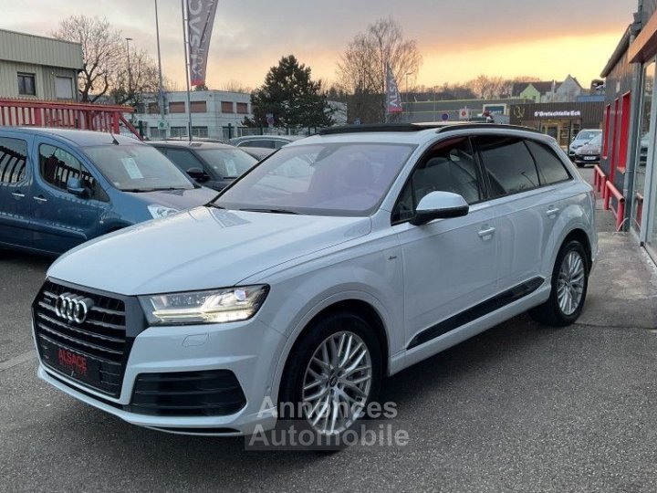 Audi Q7 30 V6 TDI 272CH CLEAN DIESEL S LINE QUATTRO TIPTRONIC 7 PLACES - 3