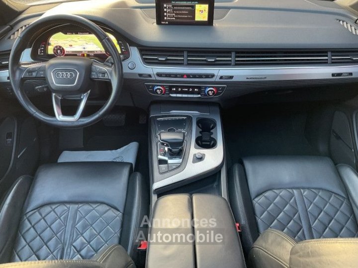 Audi Q7 30 V6 TDI 272CH CLEAN DIESEL S LINE QUATTRO TIPTRONIC 7 PLACES - 8