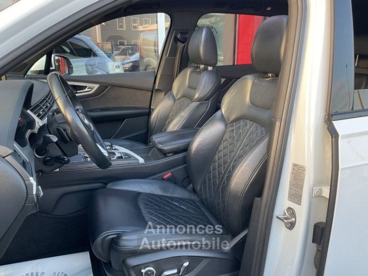 Audi Q7 30 V6 TDI 272CH CLEAN DIESEL S LINE QUATTRO TIPTRONIC 7 PLACES - 9