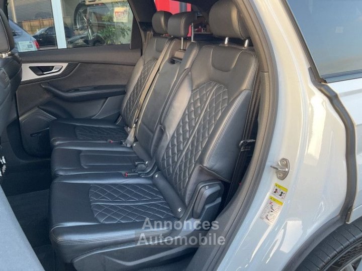 Audi Q7 30 V6 TDI 272CH CLEAN DIESEL S LINE QUATTRO TIPTRONIC 7 PLACES - 10