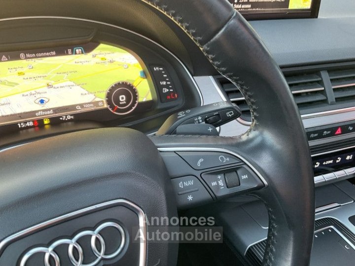 Audi Q7 30 V6 TDI 272CH CLEAN DIESEL S LINE QUATTRO TIPTRONIC 7 PLACES - 17