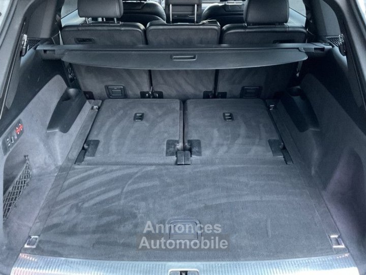 Audi Q7 30 V6 TDI 272CH CLEAN DIESEL S LINE QUATTRO TIPTRONIC 7 PLACES - 26