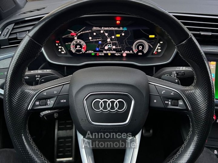 Audi Q3 20 35 tdi 150ch s-line s-tronic suivi complet - 15