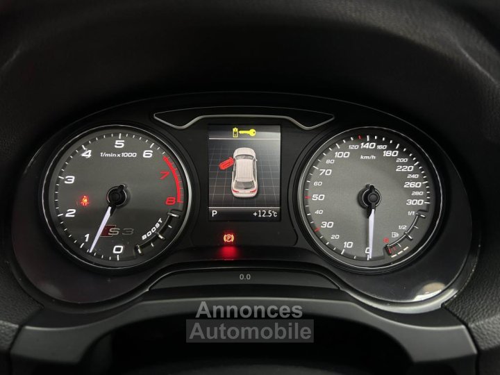 Audi S3 Quattro 20 TFSI 300 S-TRONIC Toit Ouvrant / Si&eacute;ges chauffant / Ligne Miltek - 32