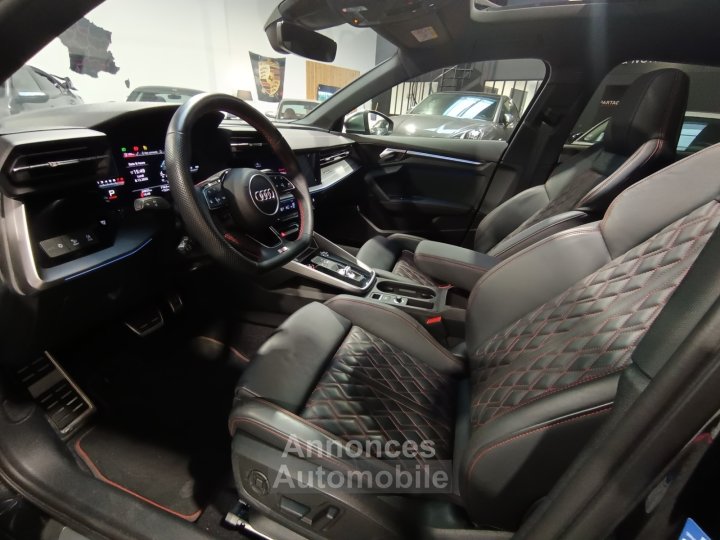 Audi S3 SPORTBACK TFSI 310 S tronic 7 Quattro / Parfaite Configuration ! / - 10