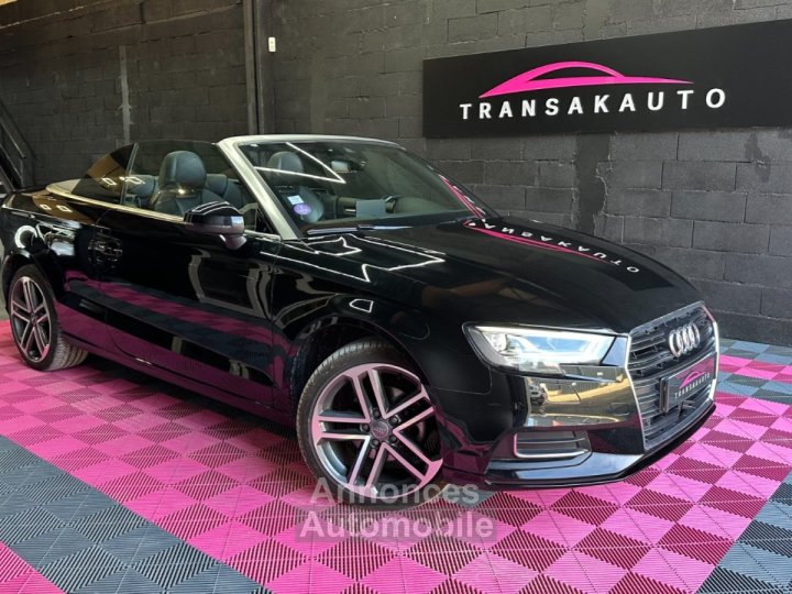 Audi A3 CABRIOLET 35 TFSI CoD 150 S tronic 7 Design Luxe/ VIRTUAL COCKPIT/ SIEGES SPORT CUIR/ APPLE CAR PLAY - 1