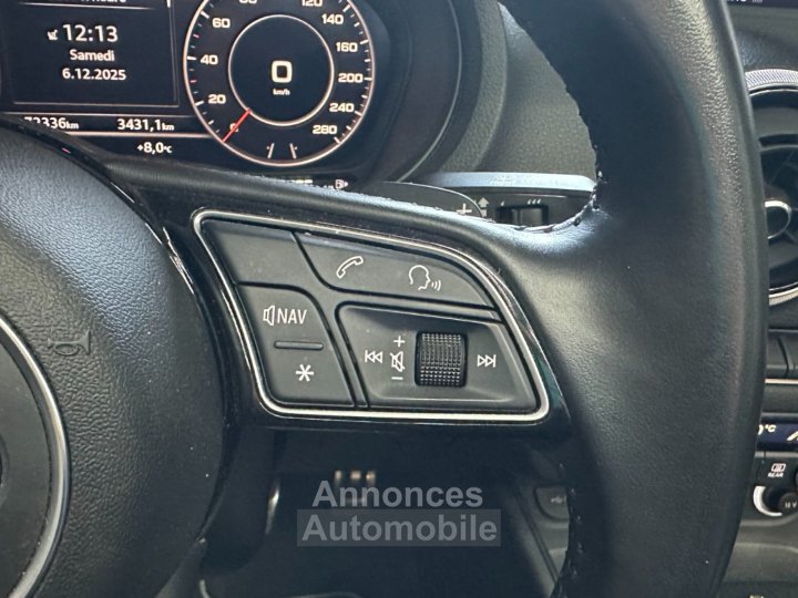 Audi A3 CABRIOLET 35 TFSI CoD 150 S tronic 7 Design Luxe/ VIRTUAL COCKPIT/ SIEGES SPORT CUIR/ APPLE CAR PLAY - 20