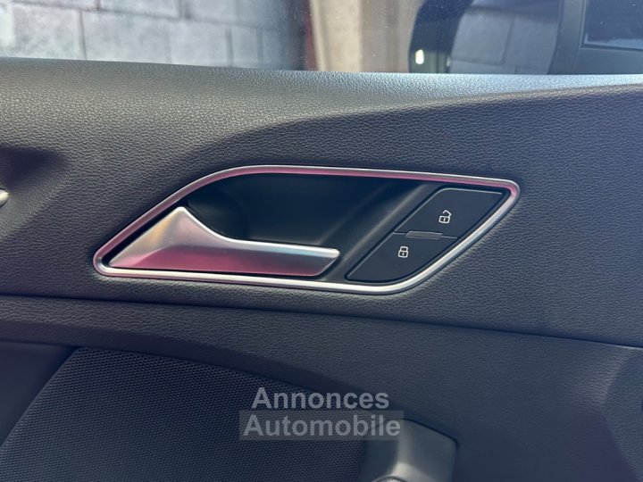 Audi A3 CABRIOLET 35 TFSI CoD 150 S tronic 7 Design Luxe/ VIRTUAL COCKPIT/ SIEGES SPORT CUIR/ APPLE CAR PLAY - 35