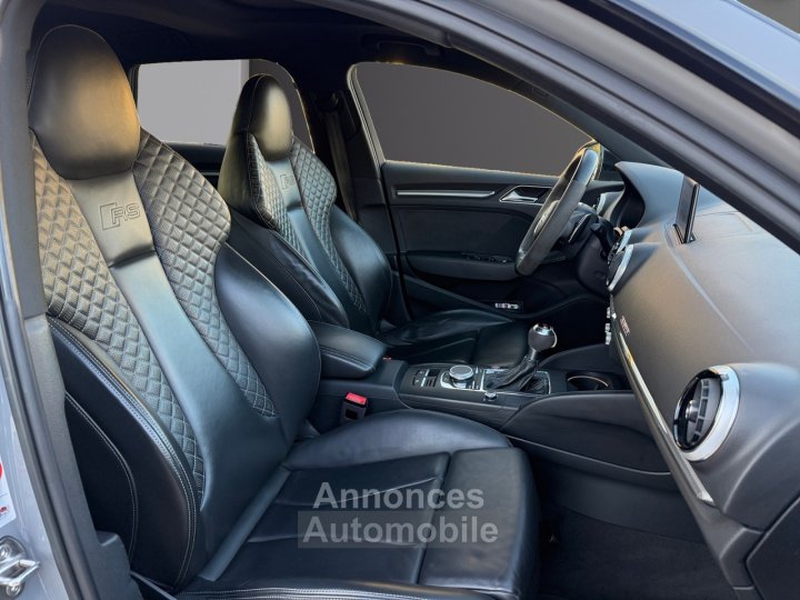Audi RS3 SPORTBACK 25 TFSI 400 S tronic 7 Quattro toit ouvrant - 10