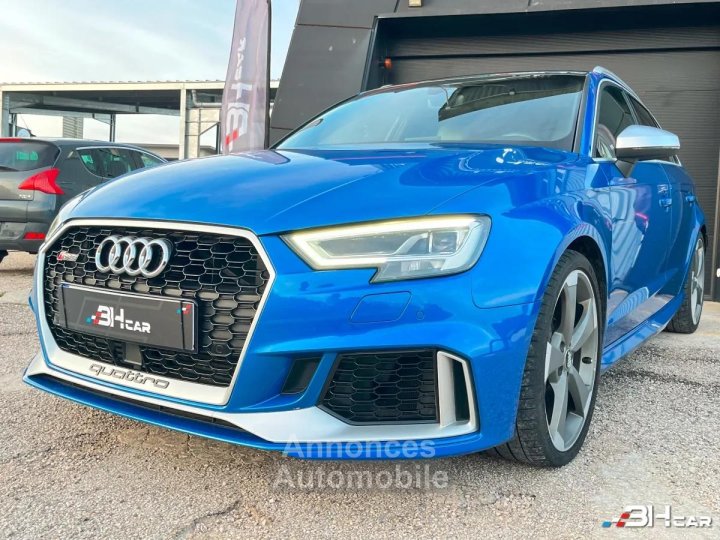 Audi RS3 SPORTBACK 25 TFSI 400 DAZA QUATTRO S TRONIC 7 - Toit ouvrant - B&O - Différentiel sport - 2