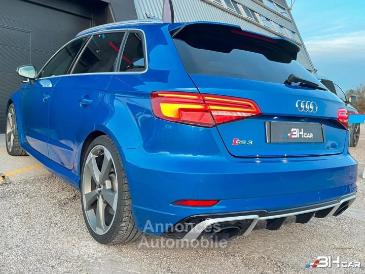 Audi RS3 SPORTBACK 25 TFSI 400 DAZA QUATTRO S TRONIC 7 - Toit ouvrant - B&O - Différentiel sport - 6