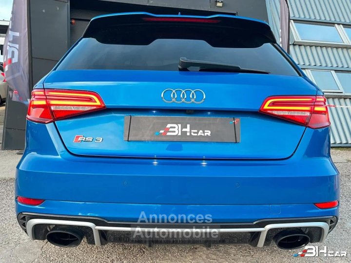 Audi RS3 SPORTBACK 25 TFSI 400 DAZA QUATTRO S TRONIC 7 - Toit ouvrant - B&O - Différentiel sport - 7