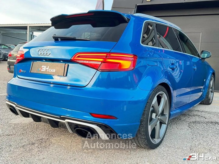 Audi RS3 SPORTBACK 25 TFSI 400 DAZA QUATTRO S TRONIC 7 - Toit ouvrant - B&O - Différentiel sport - 8