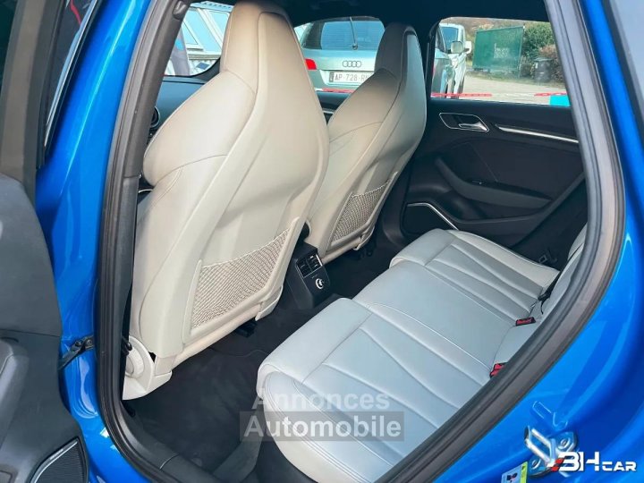 Audi RS3 SPORTBACK 25 TFSI 400 DAZA QUATTRO S TRONIC 7 - Toit ouvrant - B&O - Différentiel sport - 13