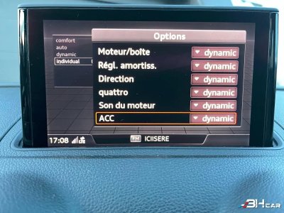 Audi RS3 SPORTBACK 25 TFSI 400 DAZA QUATTRO S TRONIC 7 - Toit ouvrant - B&O - Différentiel sport - 22