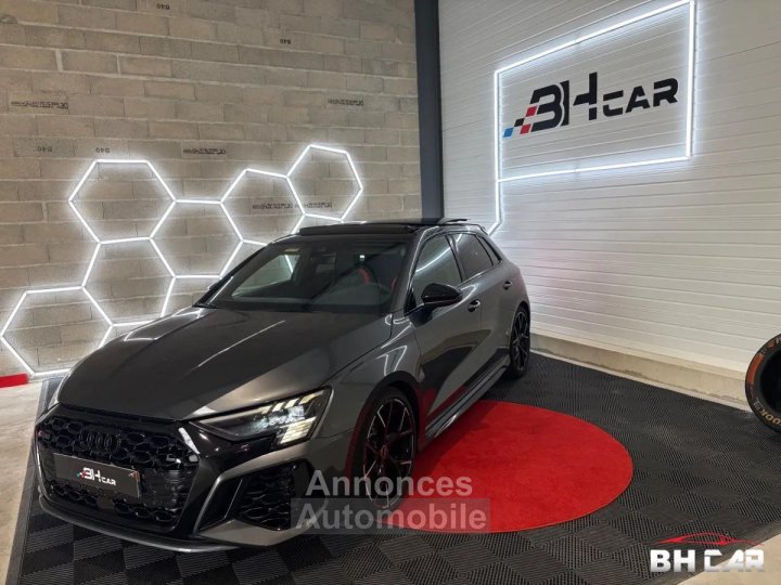 Audi RS3 SPORTBACK 25 TFSI 400 QUATTRO S-TRONIC BVA VEHICULE FR PAS DE MALUS - 1
