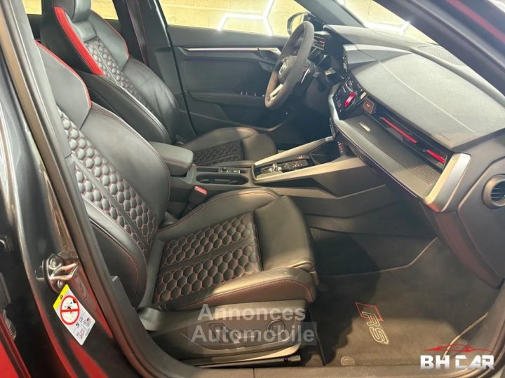 Audi RS3 SPORTBACK 25 TFSI 400 QUATTRO S-TRONIC BVA VEHICULE FR PAS DE MALUS - 19