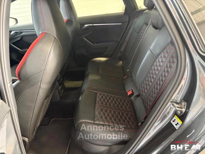 Audi RS3 SPORTBACK 25 TFSI 400 QUATTRO S-TRONIC BVA VEHICULE FR PAS DE MALUS - 25