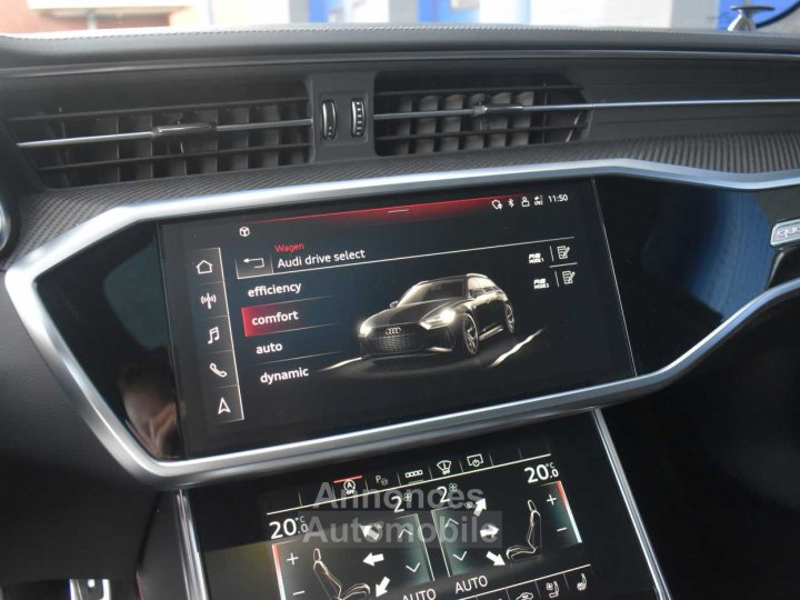 Audi RS6 V8 TFSI Quattro pano Rear axle B&O HUD Matrix - 17