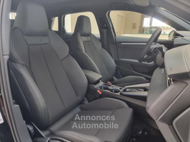 Audi A3 IV (2) SPORTBACK 15 35 TFSI MILD HYBRID 150 S LINE S TRONIC 7 - 10