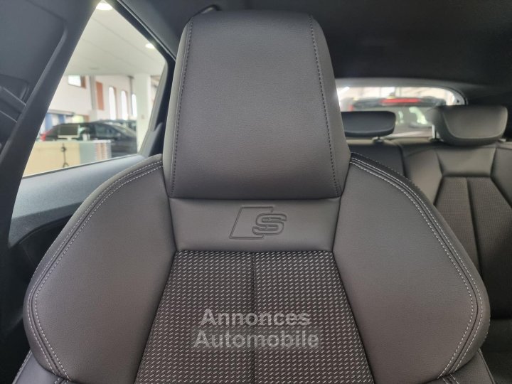 Audi A3 IV (2) SPORTBACK 15 35 TFSI MILD HYBRID 150 S LINE S TRONIC 7 - 14