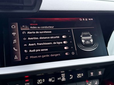 Audi A3 Sièges cuir-chauff LED ACC Park assist - 29