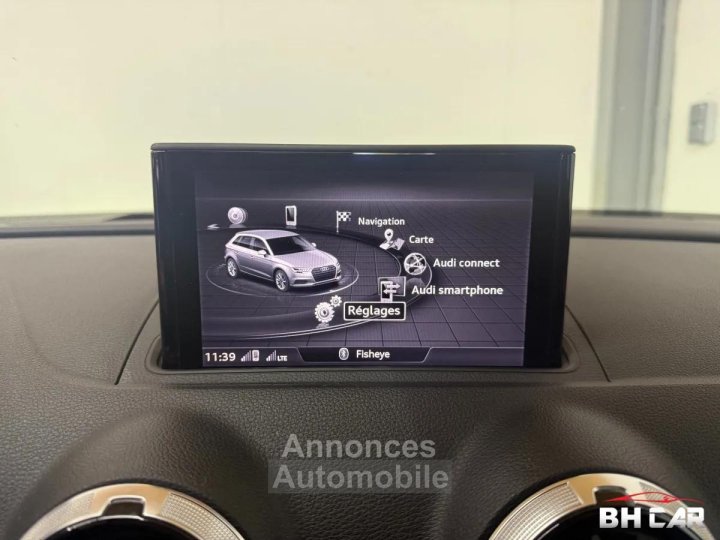 Audi A3 Sportback 15 TFSI Stronic7 S line - 150cv / Apple Carplay / GPS / Démarrage sans clé / GPS - 10